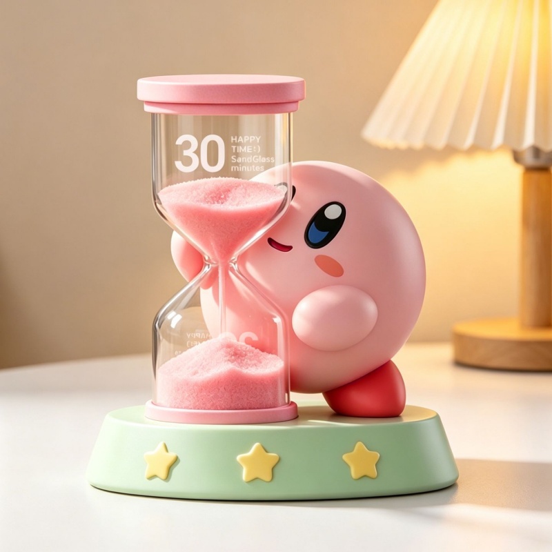Model Kit Kirby - Kirby 30 Minutes Hourglass Timer Anime