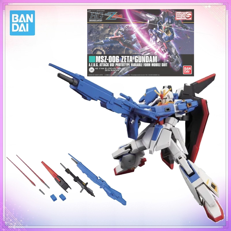 In Stock Bandai Original Genui - Model Kit Zeta Gundam ulasan dan harga