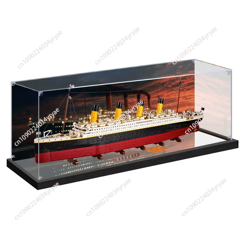 Transparent Acrylic Display Bo - Model Kit Titanic ulasan dan harga