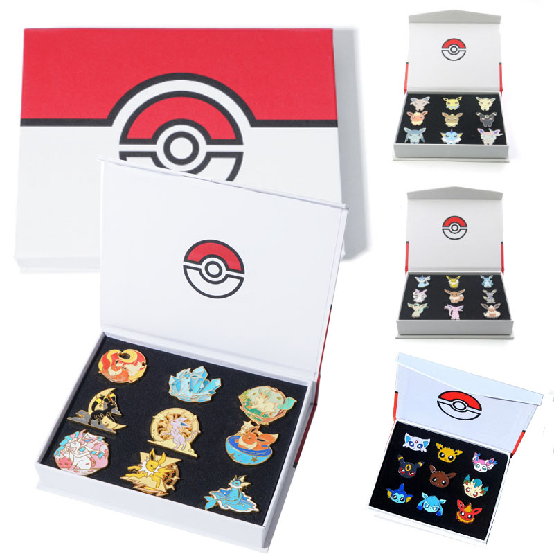 9 Style Pokemon Badges Evees F - Model Kit Umbreon ulasan dan harga