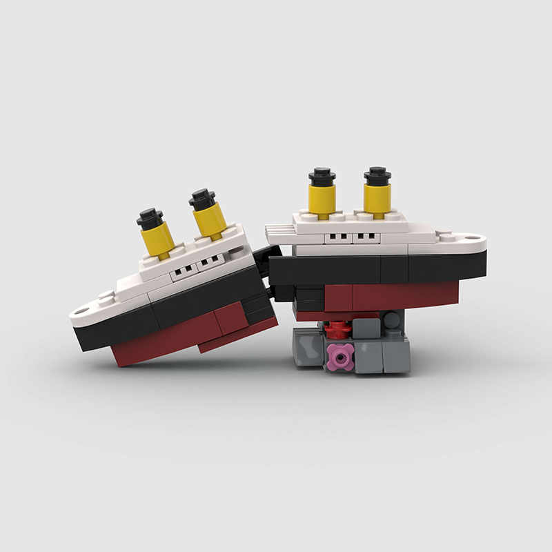 Mini RMS Titanic Sank Ship Mod - Model Kit Titanic ulasan dan harga