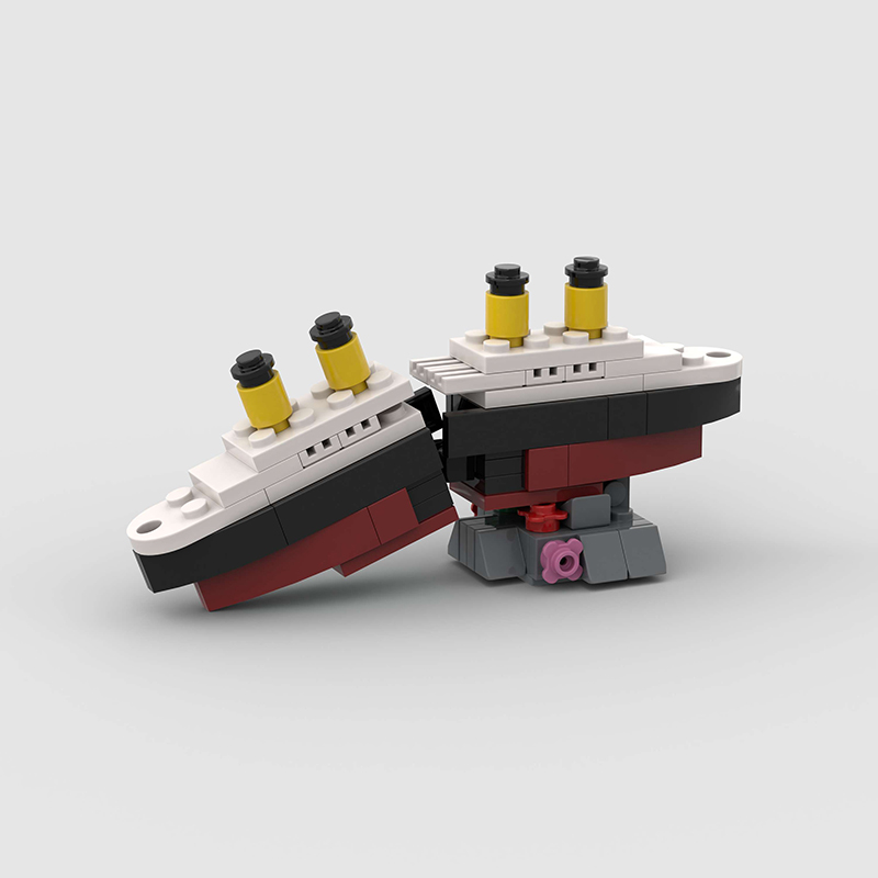 Mini RMS Titanic Sank Ship Mod - Model Kit Titanic ulasan dan harga