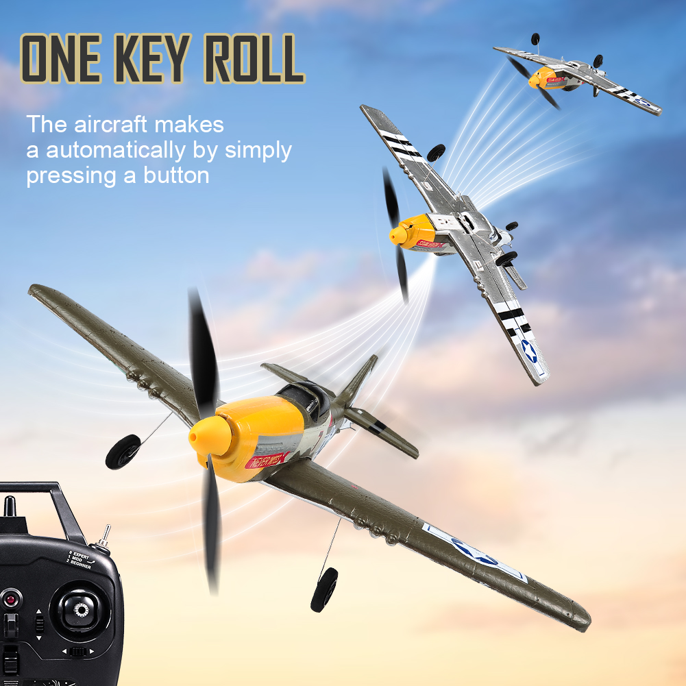 RC Plane P51 Mustang 2.4G Radi - Model Kit Spitfire ulasan dan harga