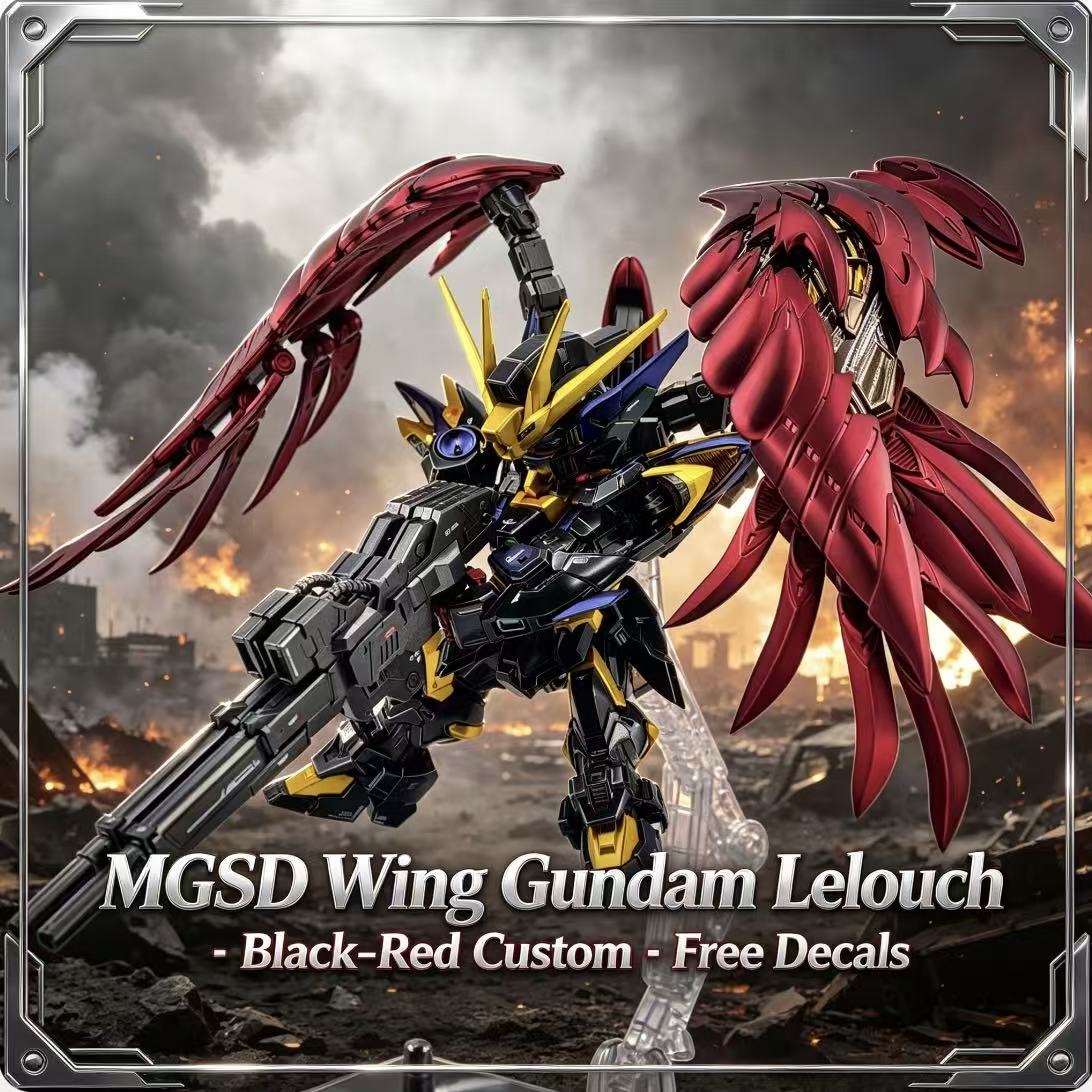 MGSD Wing Lelouch Color Scheme - Model Kit Baki ulasan dan harga