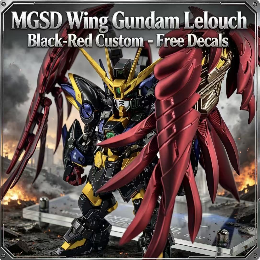 MGSD Wing Lelouch Color Scheme - Model Kit Baki ulasan dan harga