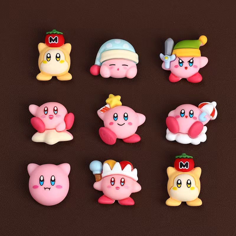 8Pcs/Set Cartoon Cute Anime Fi - Model Kit Kirby ulasan dan harga