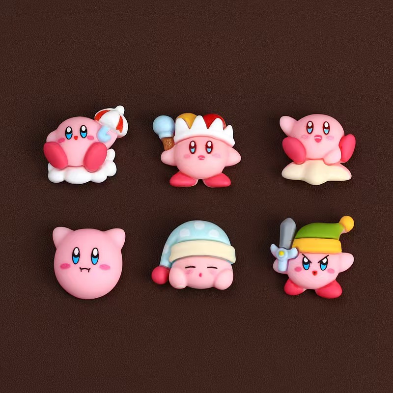 8Pcs/Set Cartoon Cute Anime Fi - Model Kit Kirby ulasan dan harga