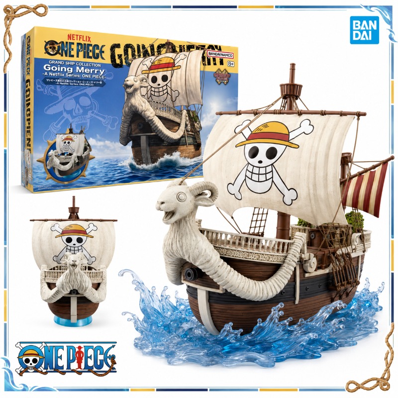 Bandai Orighinal One Piece Net - Model Kit One Piece Going Merry ulasan dan harga