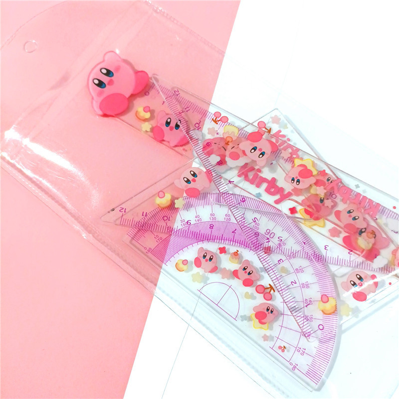 4PCS Kirbys Ruler Set Cute Stu - Model Kit Kirby ulasan dan harga