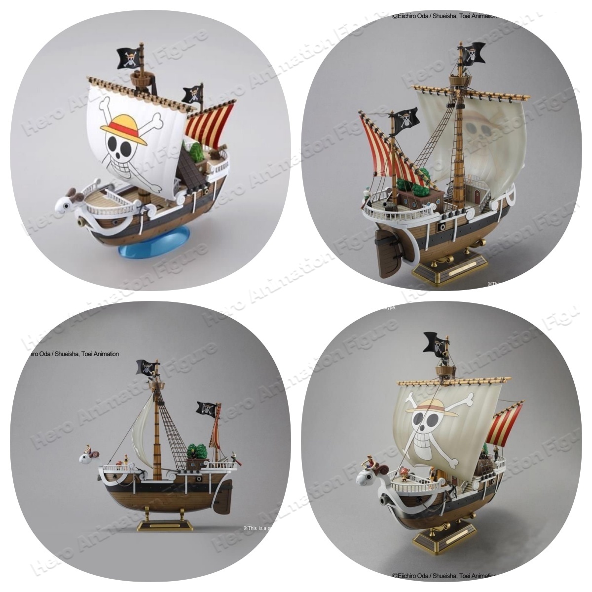 [In Stock] Bandai Genuine One  - Model Kit One Piece Going Merry ulasan dan harga