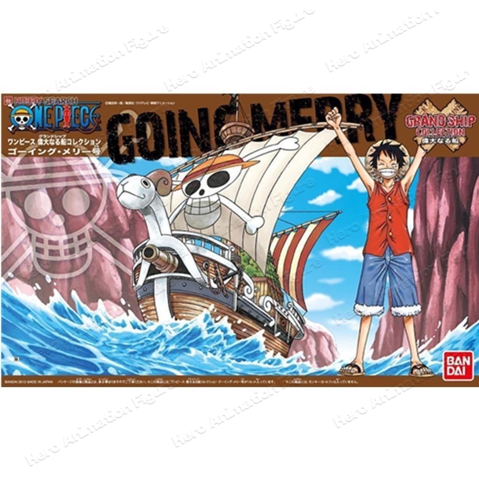 [In Stock] Bandai Genuine One  - Model Kit One Piece Going Merry ulasan dan harga