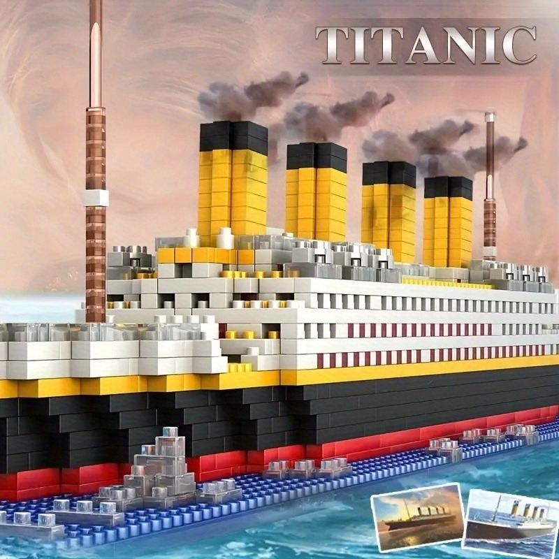Titanic Micro Building Blocks  - Model Kit Titanic ulasan dan harga