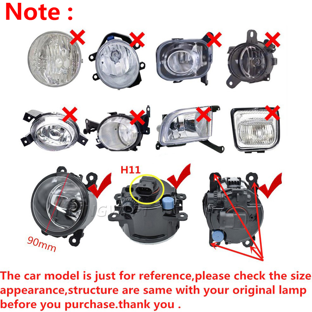 2PCS Car LED Fog Light Assembl - Model Kit Titanic ulasan dan harga