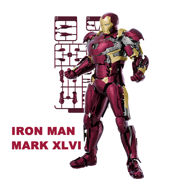 Fondjoy Anime Figure Iron Man  - Model Kit Iron Sickle ulasan dan harga