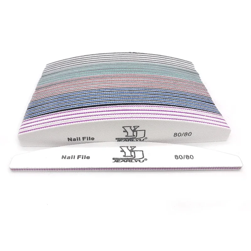 5Pcs/Lot Nail File Mix Color L - Sanding Stick Set ulasan dan harga