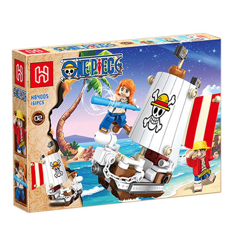 One Piece Thousand Sunny Going - Model Kit One Piece Going Merry ulasan dan harga
