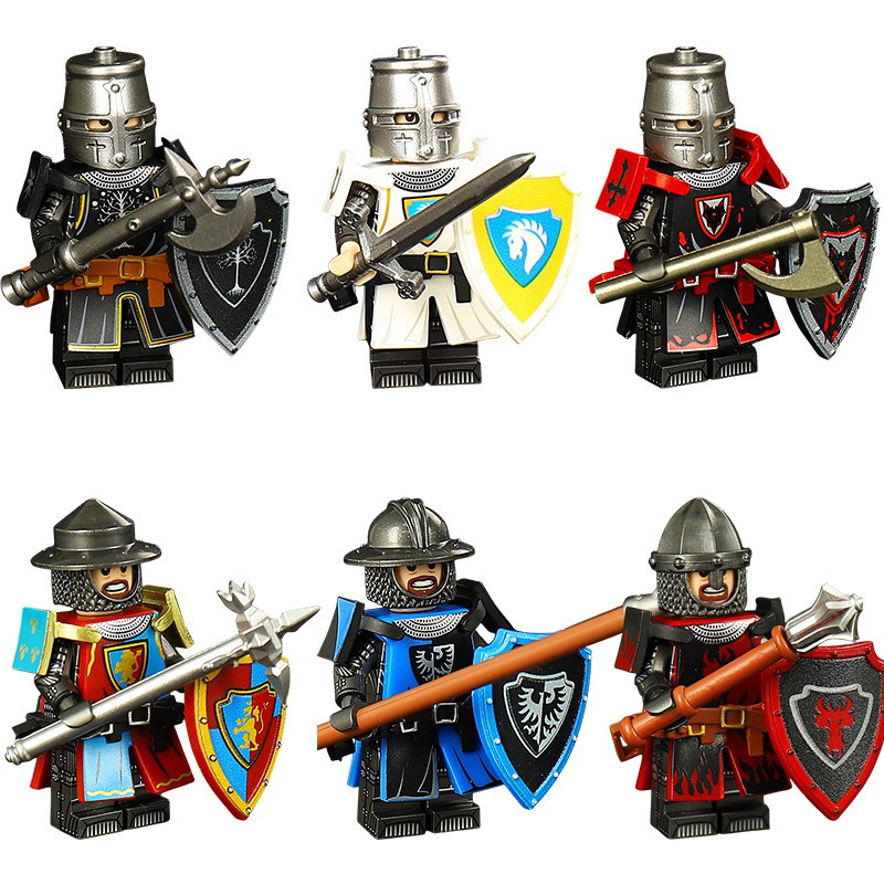 ST3631-3636 Middle Ages Fire D - Model Kit Knight ulasan dan harga