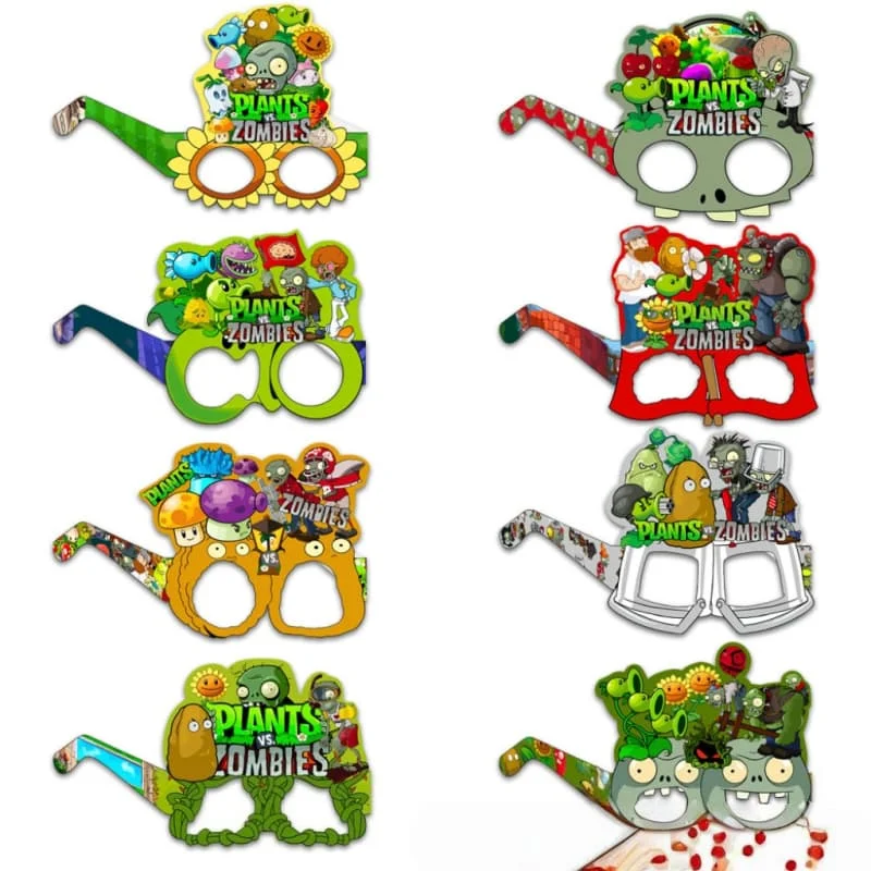 8pcs Plant Vs. Zombie Theme Pa - Model Kit Zombie Girl ulasan dan harga