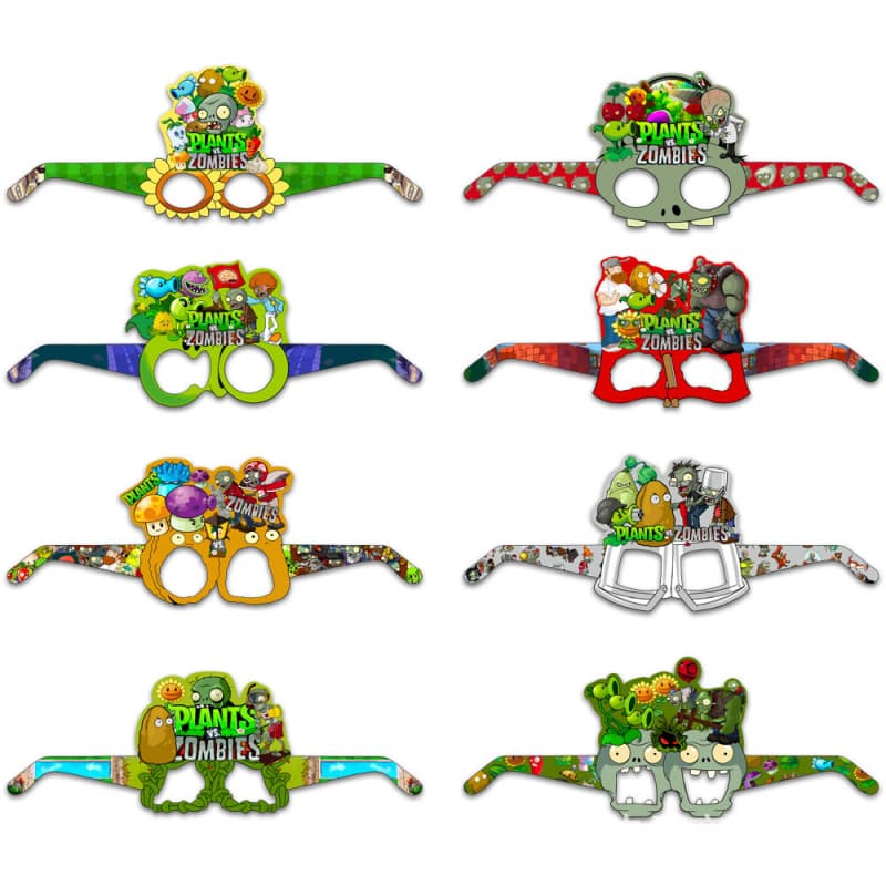 8pcs Plant Vs. Zombie Theme Pa - Model Kit Zombie Girl ulasan dan harga