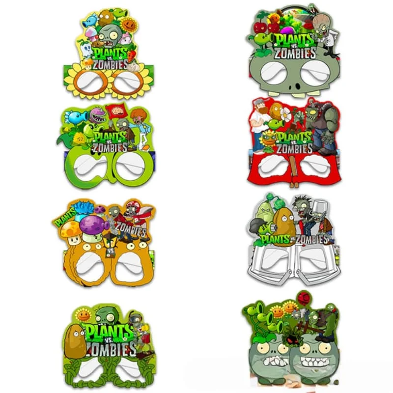 8pcs Plant Vs. Zombie Theme Pa - Model Kit Zombie Girl ulasan dan harga