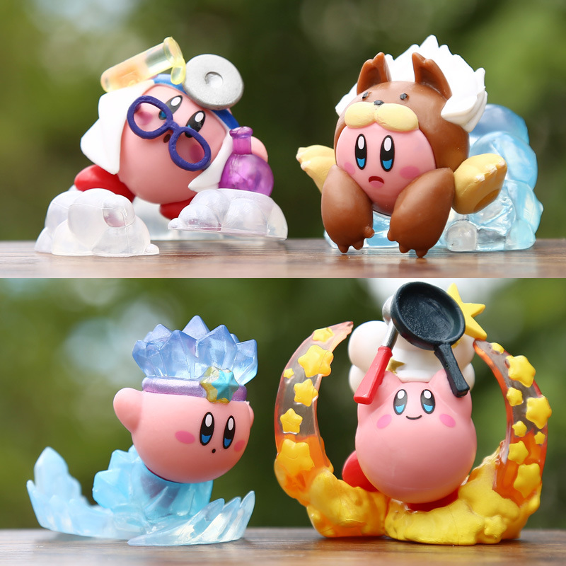 4pcs/set Anime Kirby Figure Bi - Model Kit Kirby ulasan dan harga