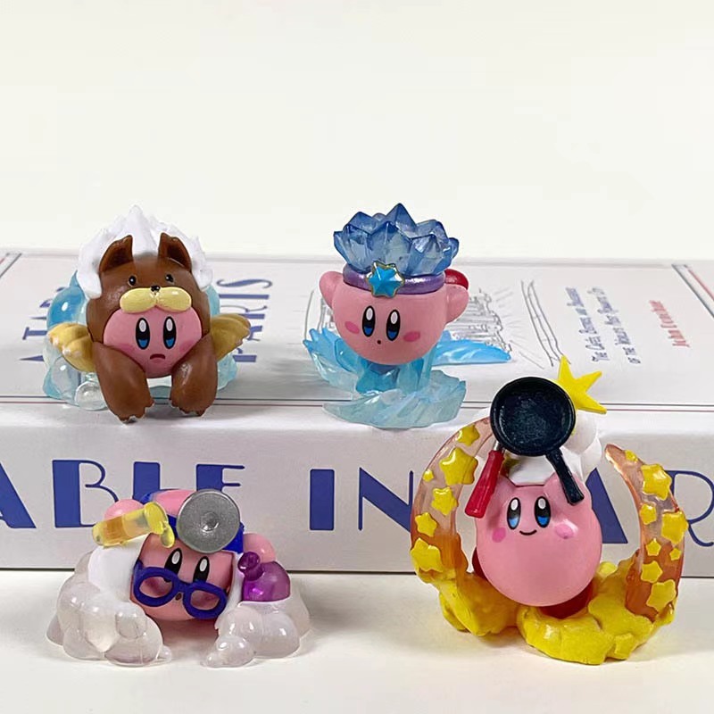 4pcs/set Anime Kirby Figure Bi - Model Kit Kirby ulasan dan harga