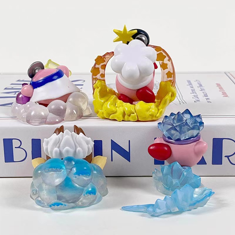 4pcs/set Anime Kirby Figure Bi - Model Kit Kirby ulasan dan harga