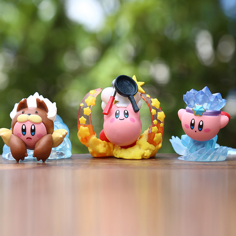 4pcs/set Anime Kirby Figure Bi - Model Kit Kirby ulasan dan harga