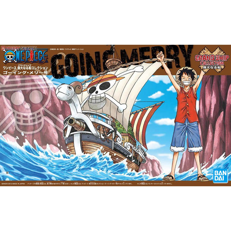 Bandai Genuine One Piece Grand - Model Kit One Piece Going Merry ulasan dan harga