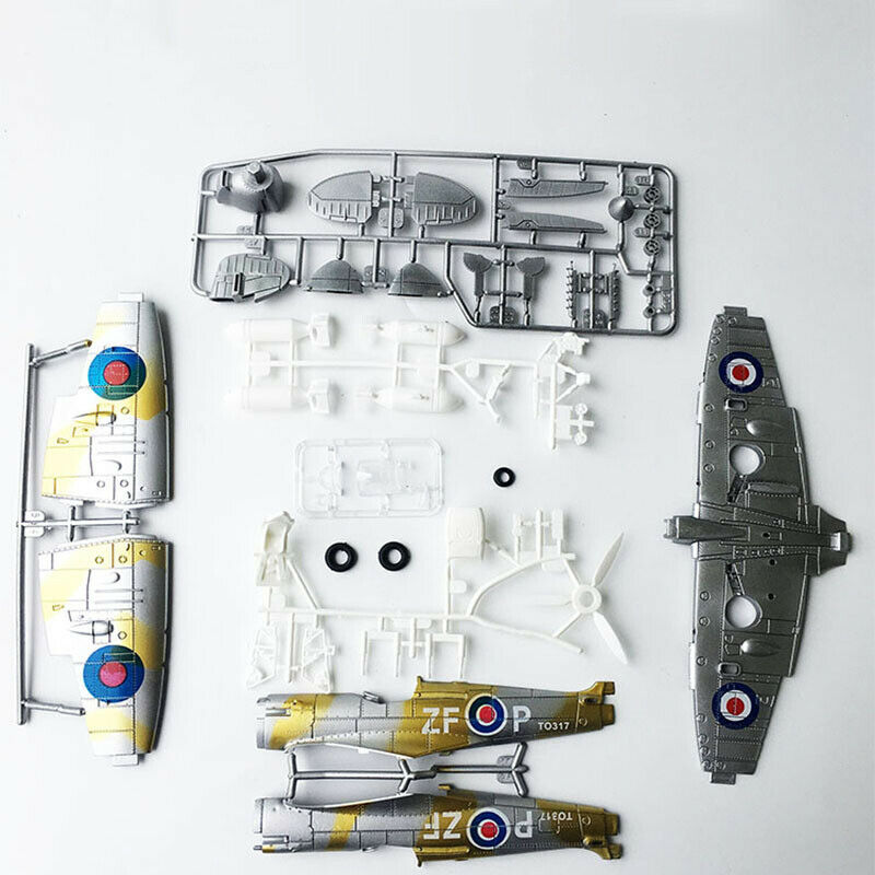 1：48 Britain Spitfire Hurrican - Model Kit Spitfire ulasan dan harga