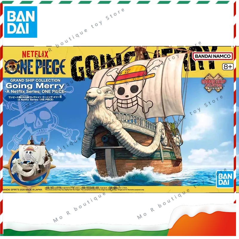 Bandai One Piece Grand Ship Co - Model Kit One Piece Going Merry ulasan dan harga