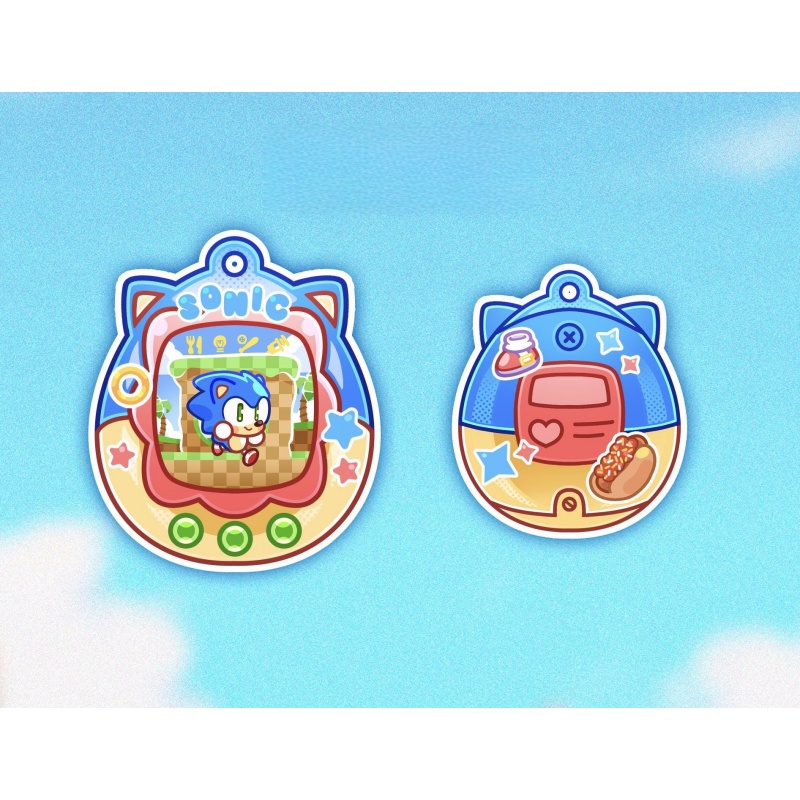 Sonic the Hedgehog Amy Tails S - Bandai Model Tamagotchi ulasan dan harga