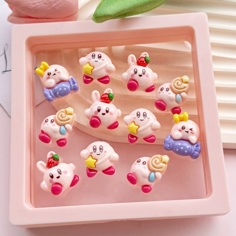 7Pcs/Set Cartoon Cute Mini Sta - Model Kit Kirby ulasan dan harga