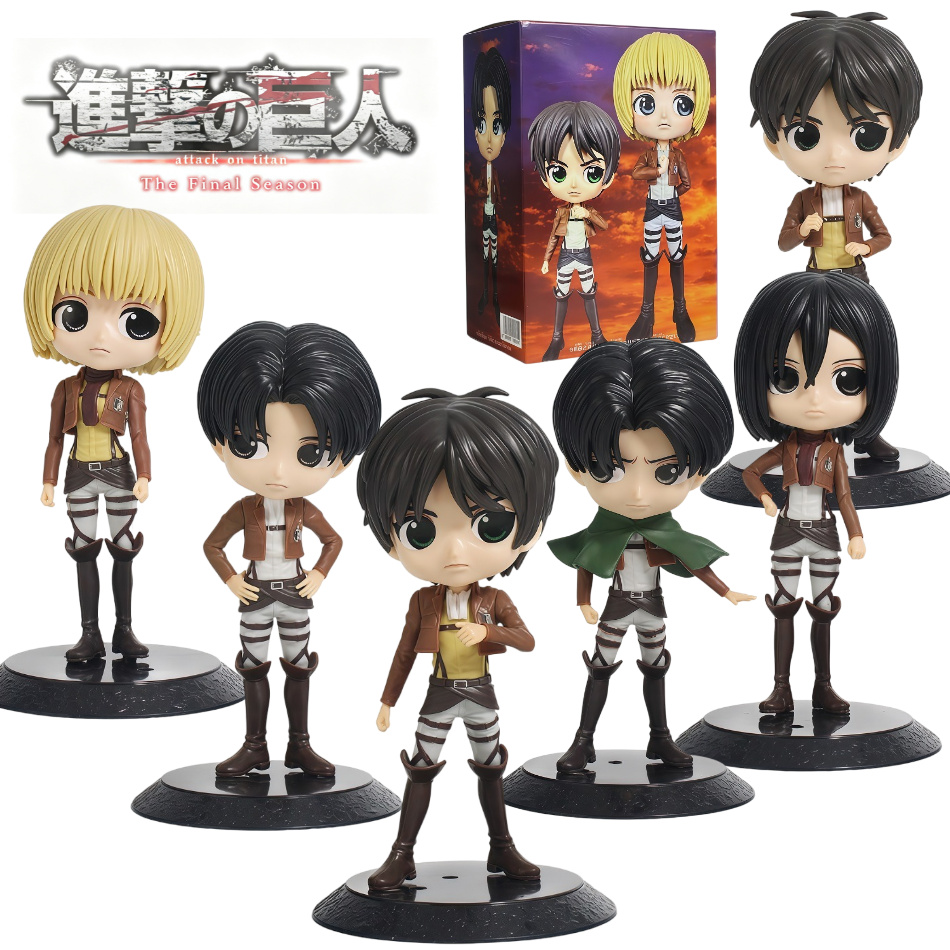 14cm Anime Attack on Titan Fig - Model Kit Titanic ulasan dan harga