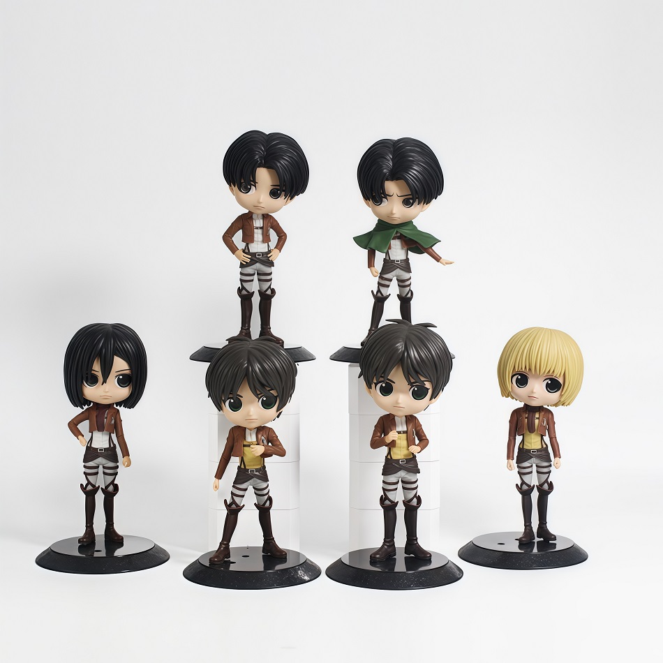 14cm Anime Attack on Titan Fig - Model Kit Titanic ulasan dan harga