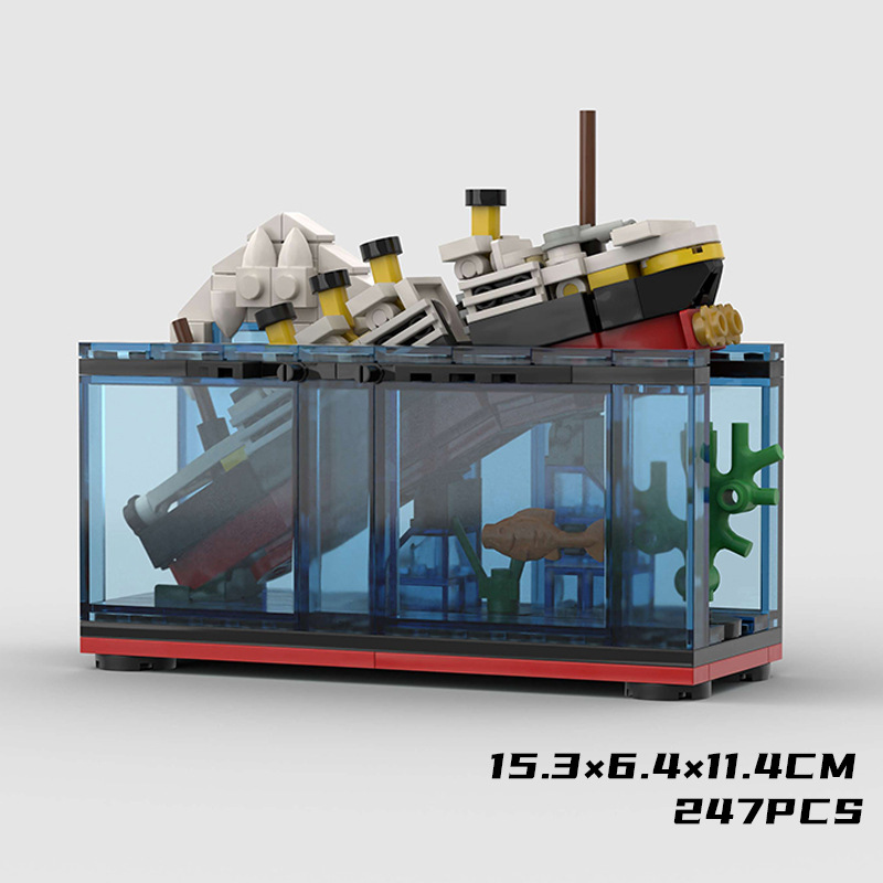 Titanic Break In Half With Cas - Model Kit Titanic ulasan dan harga