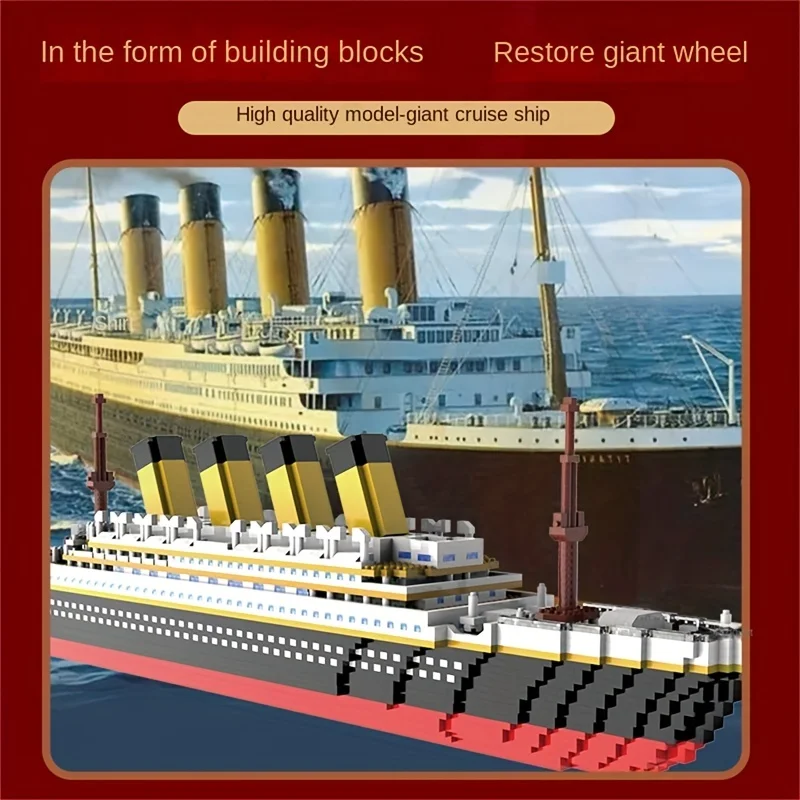 Titanic cruise ship small part - Model Kit Titanic ulasan dan harga