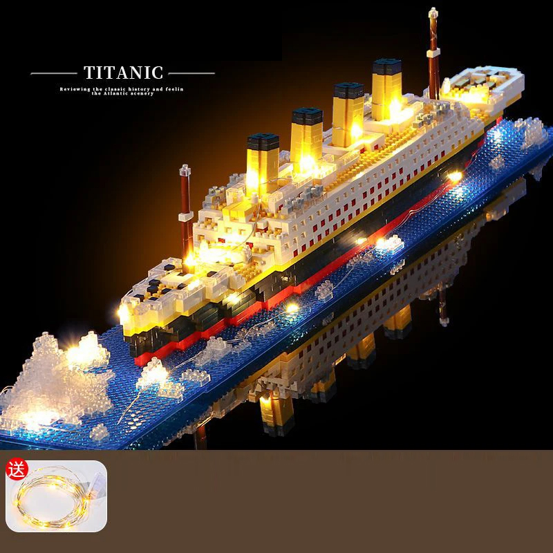 DIY Titanic Creative Luxury Ic - Model Kit Titanic ulasan dan harga