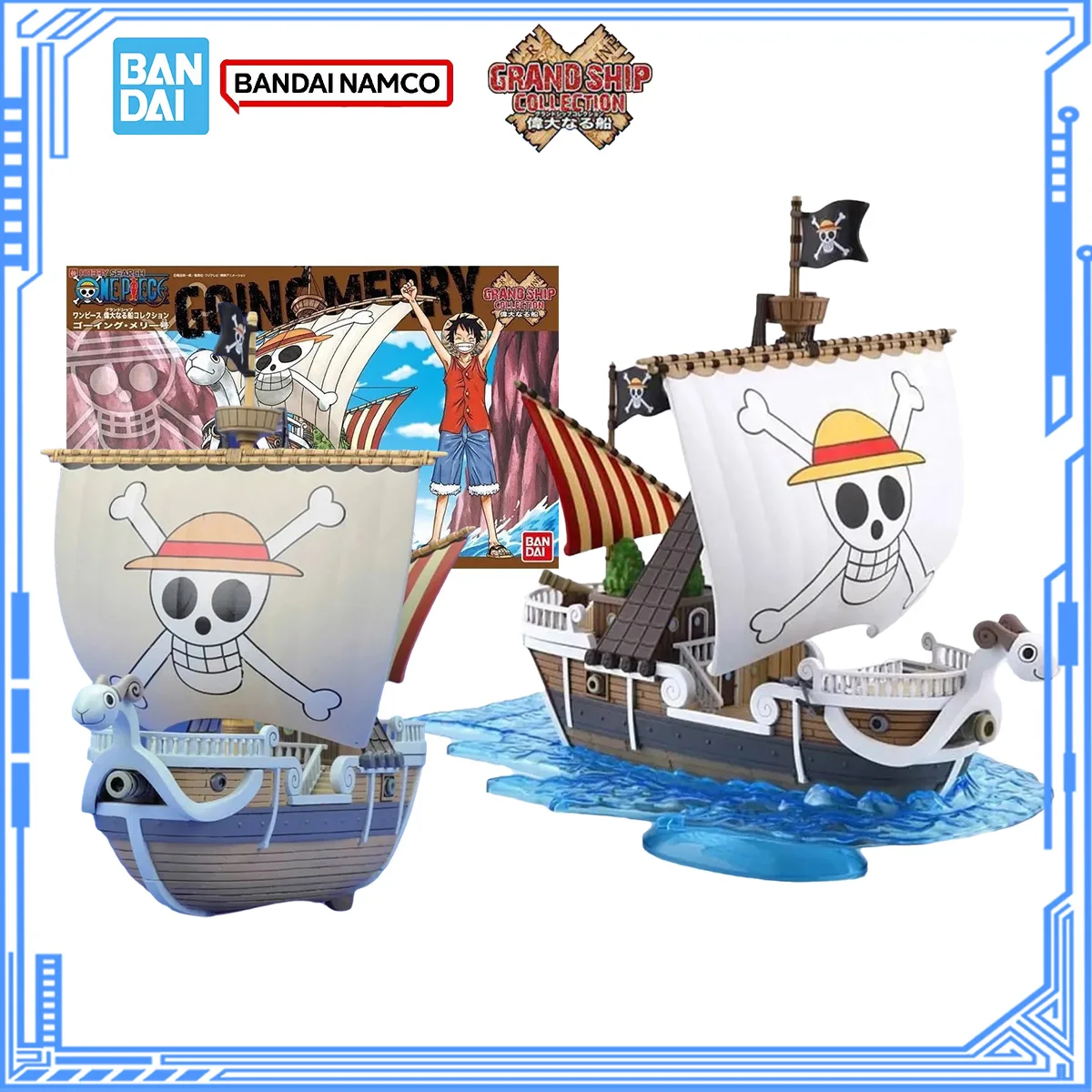 [In Stock] Bandai Genuine One  - Model Kit One Piece Going Merry ulasan dan harga