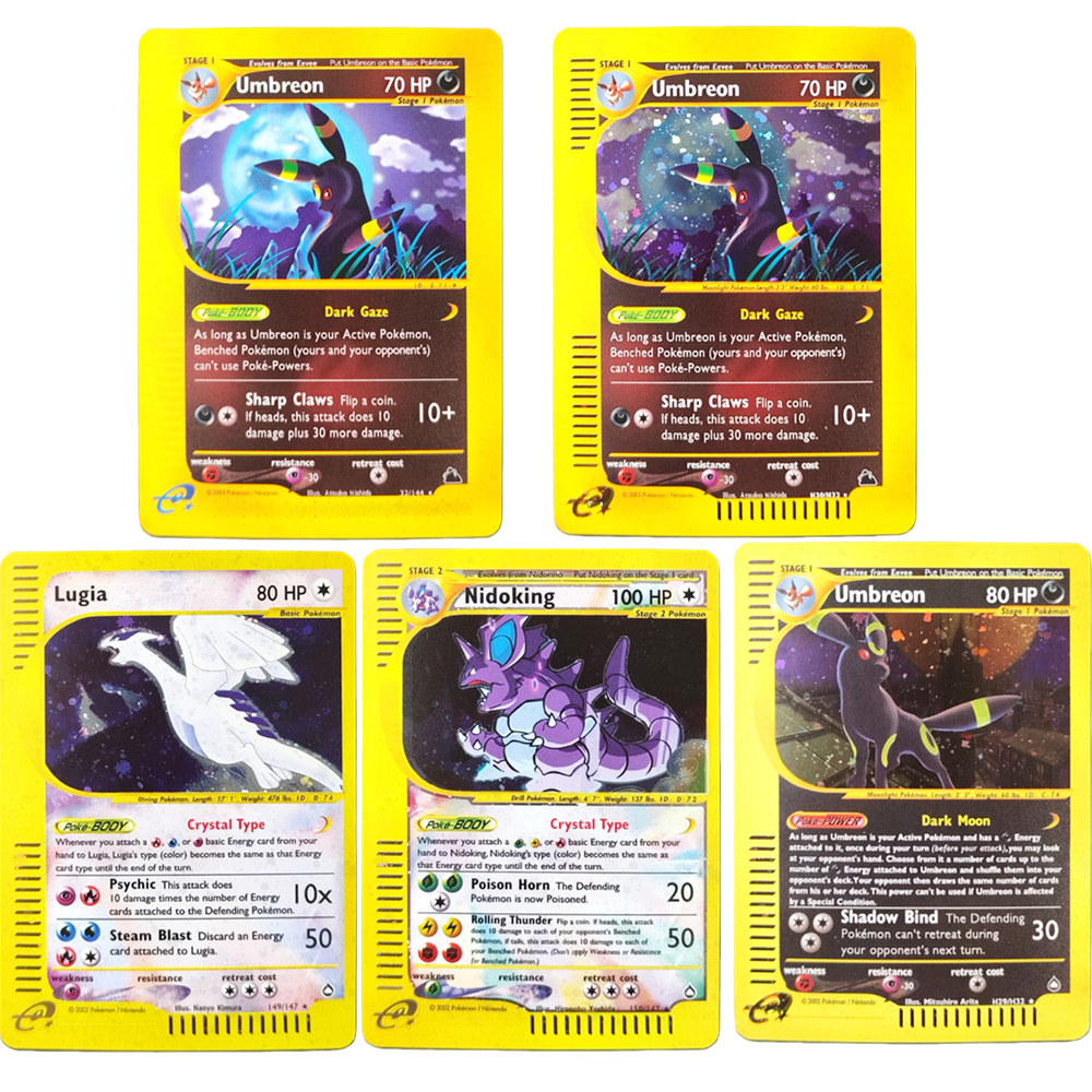DIY PKM Card e-Card Aquapolis  - Model Kit Umbreon ulasan dan harga