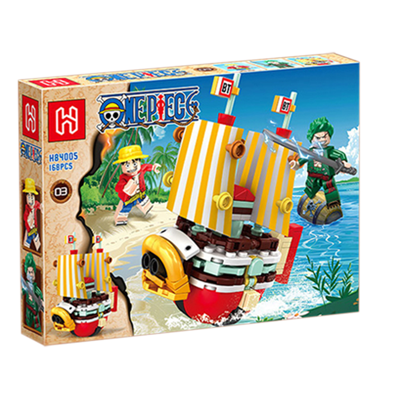 One Piece Thousand Sunny Going - Model Kit One Piece Going Merry ulasan dan harga