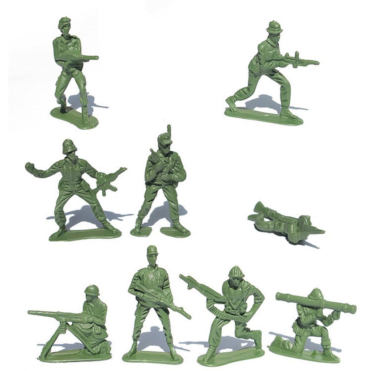 21Pcs Military Plastic Soldier - Model Kit Figures ulasan dan harga