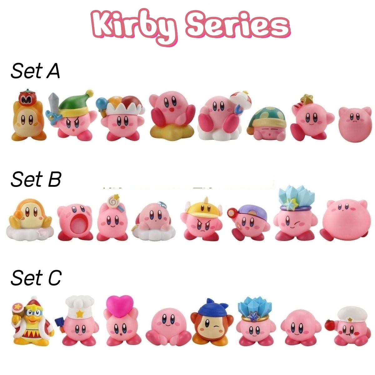 Kirby Friends Series Blind Box - Model Kit Kirby ulasan dan harga