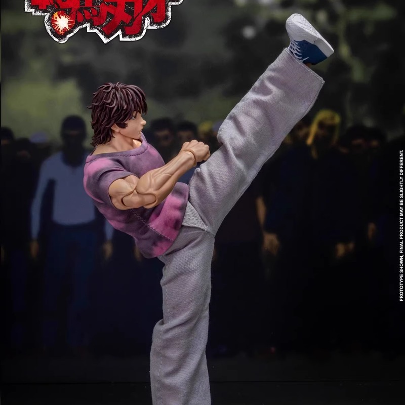 1/12 Scale Anime Baki Hanma On - Model Kit Baki ulasan dan harga