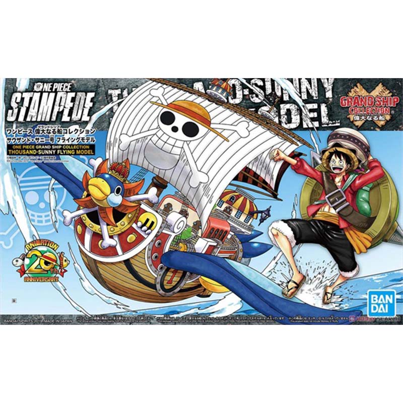 Bandai One Piece Grand Ship Co - Model Kit One Piece Going Merry ulasan dan harga