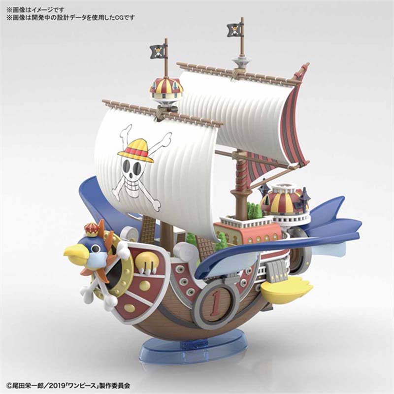 Bandai One Piece Grand Ship Co - Model Kit One Piece Going Merry ulasan dan harga