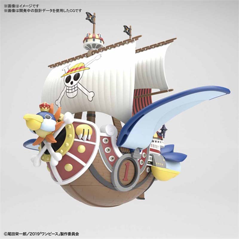 Bandai One Piece Grand Ship Co - Model Kit One Piece Going Merry ulasan dan harga