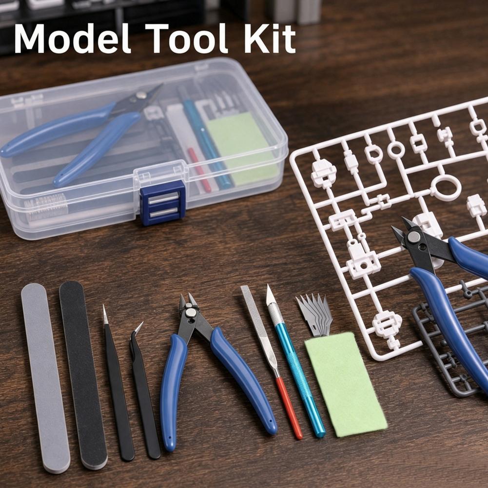 14-Piece Model Craft Tool Kit  - Model Kit Gundam ulasan dan harga
