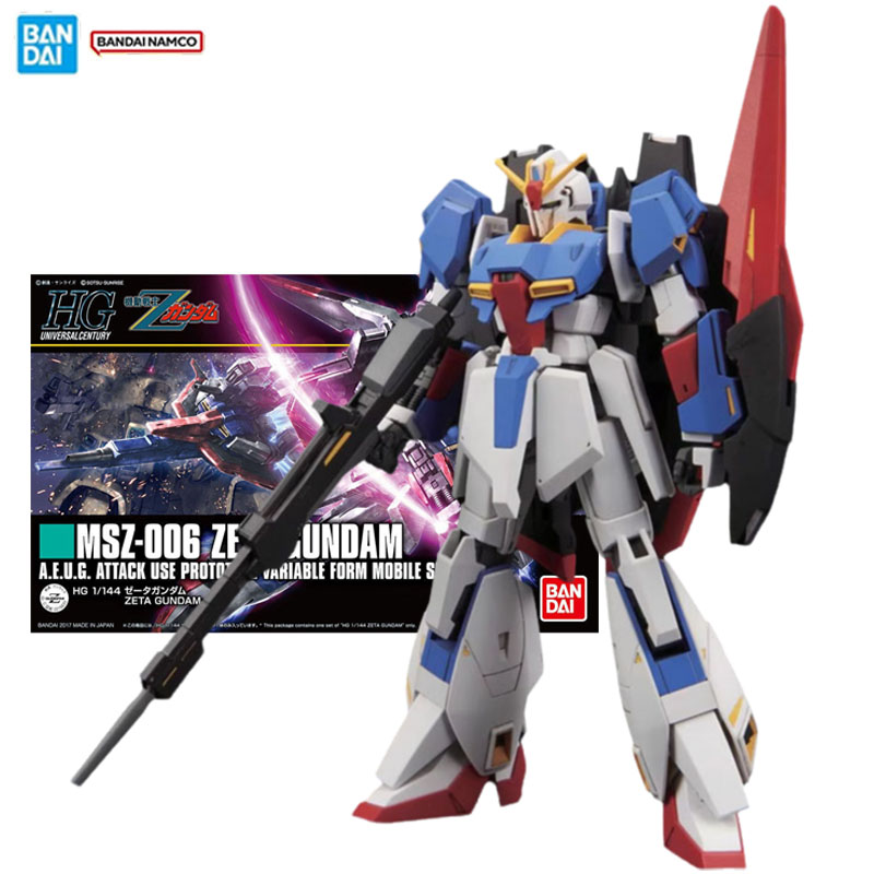 Bandai Original Genuine Figure - Model Kit Zeta Gundam ulasan dan harga