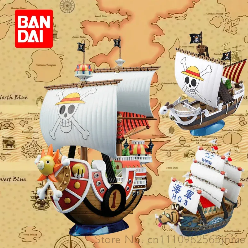 Bandai One Piece Assembled Pir - Model Kit One Piece Going Merry ulasan dan harga